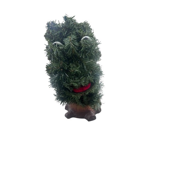 Gemmy Douglas Fir Christmas Tree  Singing Tested Vintage 1996 18” Dancing Read - Picture 12 of 14